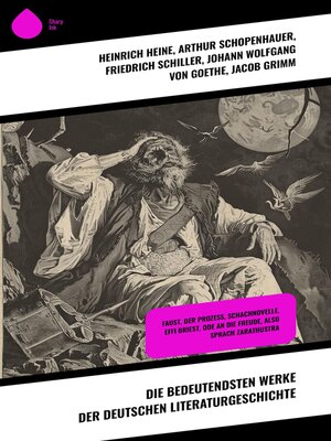 cover image of Die bedeutendsten Werke der deutschen Literaturgeschichte